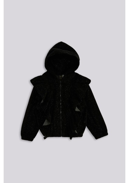 Bg Store Kız Çocuk Siyah Eşofman Üstü