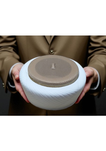 Krem Renkli Fileli Imam Sarığı,cami Sarığı,imam Sarığı,ihvan SARIĞI,S233 modelleri