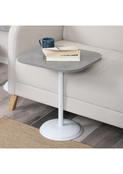 Vertino Zigon Sehpa Mdf Tabla Alt Mekanizma Demir Beyaz Renk fiyatları