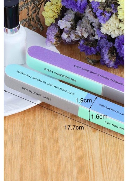 Profesyonel Kağıt Törpü 7 Aşamalı Kolay Taşınabilir Tırnak Törpüsü Tırnak Parlatıcı indirimleri