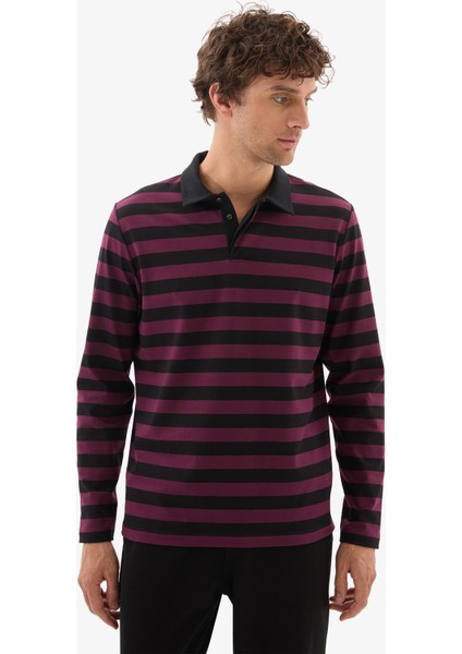 Erkek Polo Yaka T-Shirt 40810 - Siyah