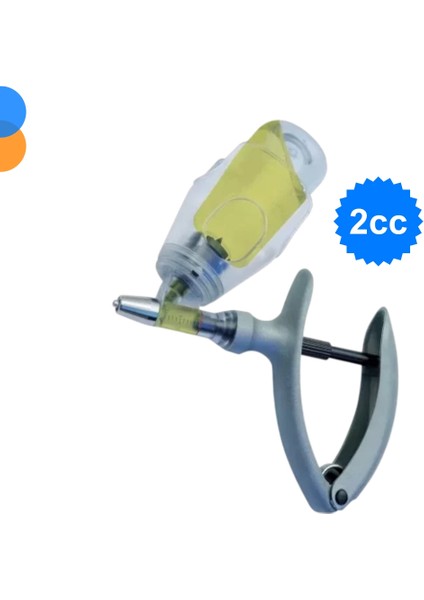 Ecomatik Otomatik Enjektör Şişe Adaptörlü 2cc