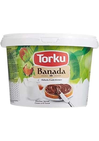 Banada Kakolu Fındık Kreması 2.5 kg