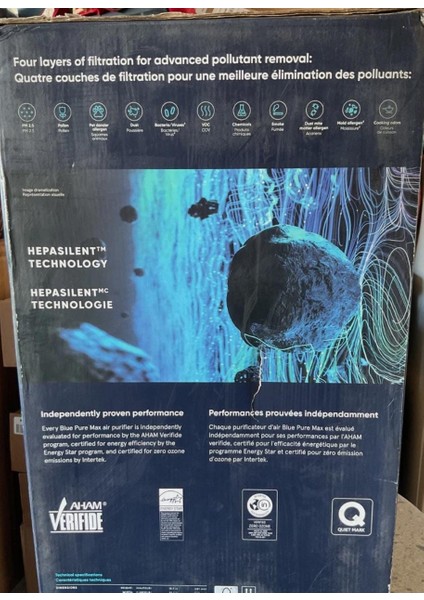 Yatak Odası Için Blueaır Hava Temizleyicileri, Ev Için Hepasilent Hava Temizleyicileri, Evcil Hayvan Alerjileri Için Hava Temizleyicileri, Virüs Hava Temizleyicisi, Blue Pure 411I Max