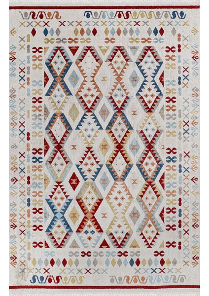 Colorıum CO001 Çok Renkli Hav Toz Vermez Salon Mutfak Koridor Oturma Odası Yolluk Halı fırsatları