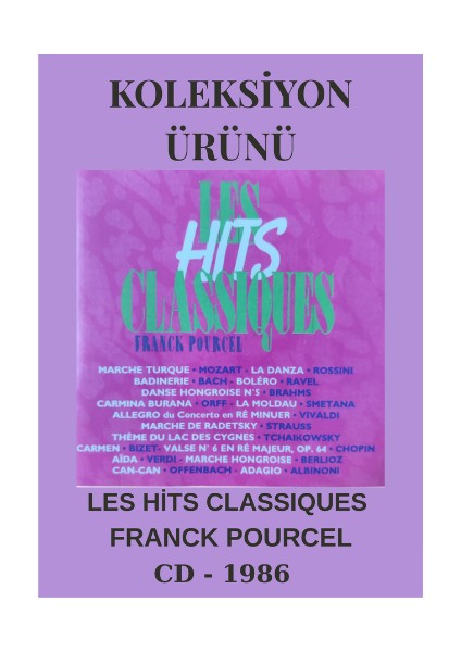 Les Hits Classıques - Franck Pourcel – Cd- 1986