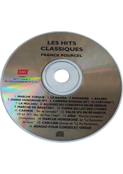 Les Hits Classıques - Franck Pourcel – Cd- 1986 fiyatları