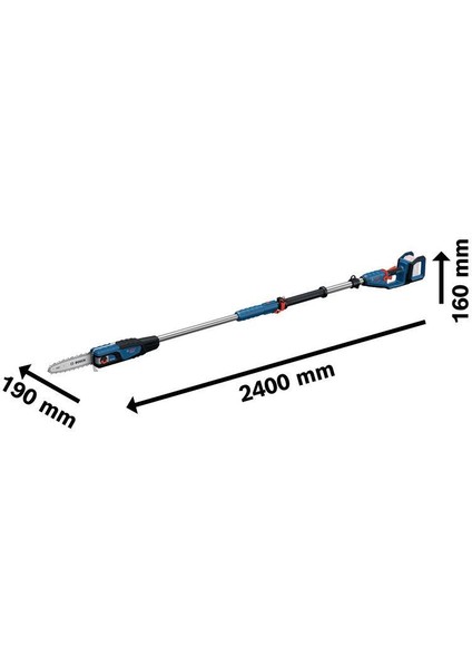 GKE 18V-25 TP Akülü Uzatma Çubuklu Ağaç Budama Makinesi SOLO (Akü ve Şarj Cihazı Dahil Değil) - 06008D6000 modelleri