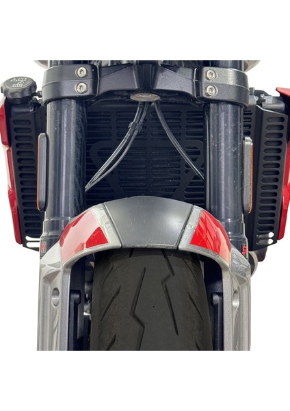 Triumph Trident 660 2021-2025 Uyumlu Radyatör Koruma Siyah fiyatları