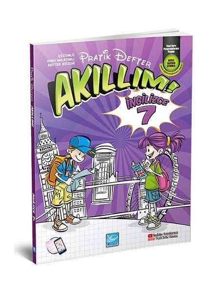7. Sınıf İngilizce Akıllım Pratik Defter