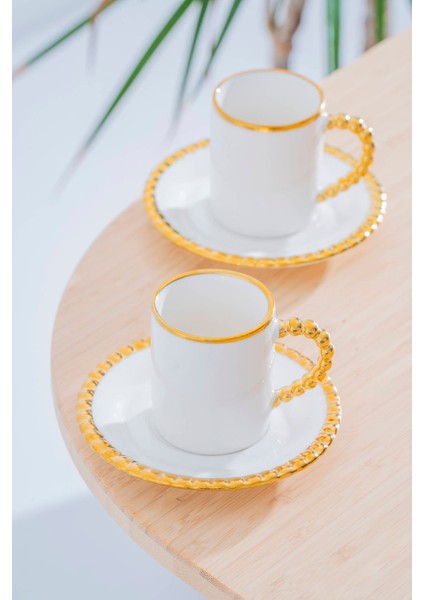 Elvira 2 Kişilik Kahve Fincanı Takımı - 90 ml