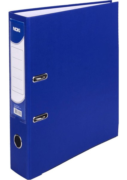 Plastik Dar Ofis Klasörü Mavi 5 cm Sırt Genişliği Düz Desen Tekli Dosyalama fiyatları