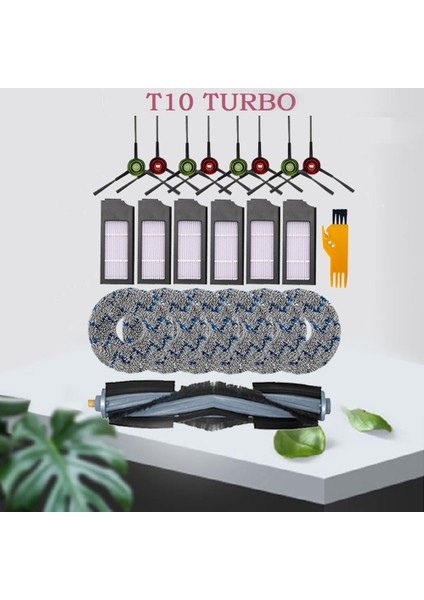 22 Adet Yedek Takım Ana Yan Fırçalar Hepa Filtre Paspas Bezi (Yurt Dışından) indirimleri