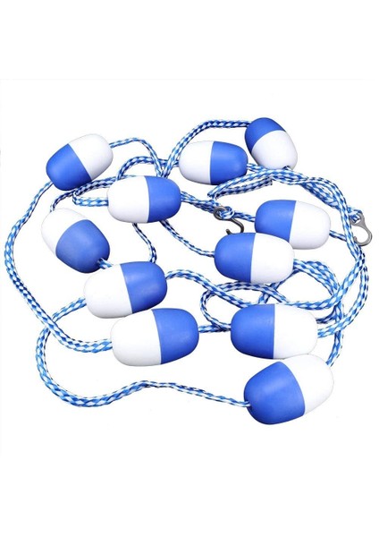 11 Top Emniyet Şamandıra Hattı-5m Yüzme Havuzu Güvenlik Ayırma Halatı Şamandıra Halat Şerit Hattı Yüzme Havuzu Ekipmanları (Yurt Dışından)