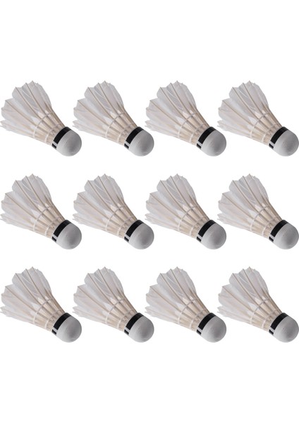 12 Adet Naylon Badminton Aydınlık Badminton Yüksek Hız Eğitimi Badminton (Yurt Dışından) fiyatları