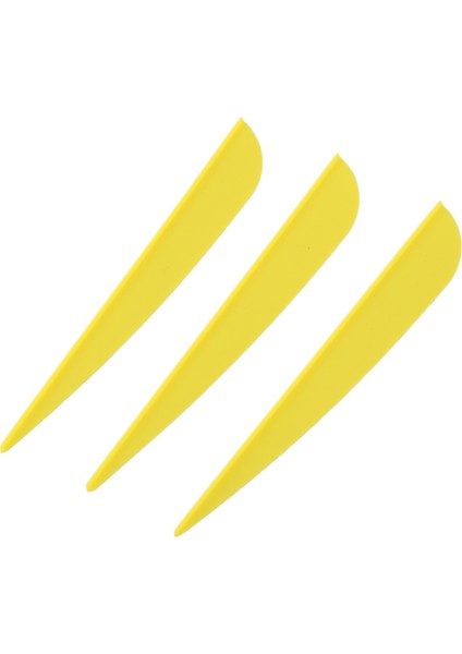Arrows Vanes Dıy Okçuluk Okları Için 4 Inç Plastik Tüy Fletching 50 Paket (Sarı) (Yurt Dışından) fırsatları