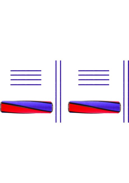 2x Dyson V6 V6 V7 V7 V8 V10 V11 Için Yedek Fırça, Yumuşak Silindir Aksesuarları, 12 Keçe Şeriti, Temizlik ve Toz Çıkarma (Yurt Dışından)