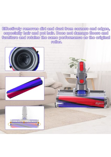 2x Dyson V6 V6 V7 V7 V8 V10 V11 Için Yedek Fırça, Yumuşak Silindir Aksesuarları, 12 Keçe Şeriti, Temizlik ve Toz Çıkarma (Yurt Dışından) fiyatları
