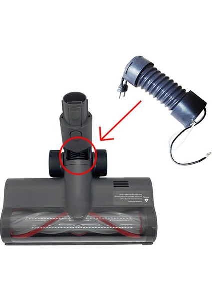 Dream V12 V12PRO T10 T20 T30 T30 Vakum Temizleyici Zemin Fırçası Onarım Yedek Aksesuar Zemin Fırçası Hortum Siyah (Yurt Dışından) indirimleri