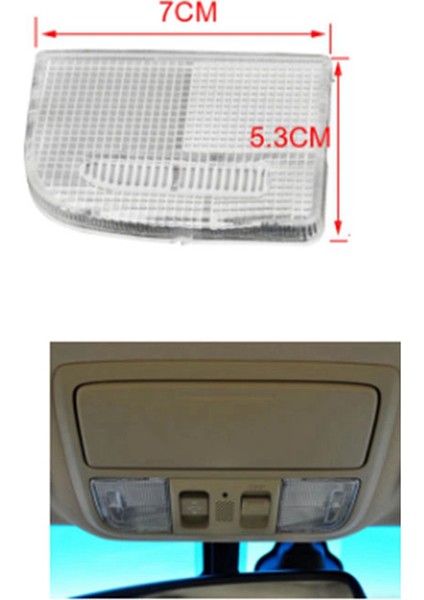 10PCS Sol Sol Iç Çatı Haritası Işık Lens Okuma Lambası 34401-SDA-A21 34402-SDA-A21 Honda Tsx Accord Civic Crv (Yurt Dışından) fırsatları