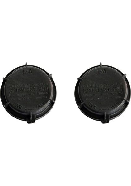 Hyundai Genesis Coupe Tucson Kia Sorento Için 2x Yüksek Beam Far Toz Kapağı 2009-2014 921402M010 (Yurt Dışından)