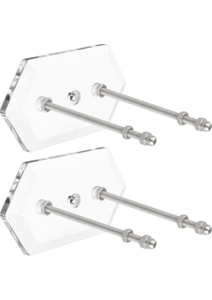 Deck Yarışma Kaykay Rafı Açık Hava Sporları Deck Longboard Depolama Rafı Ev Kaykay Duvar Montajı Şeffaf (Yurt Dışından)