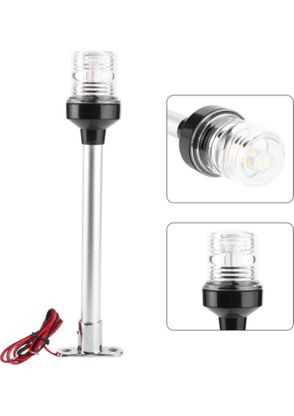 12-24V Su Geçirmez Deniz Teknesi Yelken Işık Lambası Yat Kıç Çapa Işığı LED Navigasyon Işıkları 360 Derece Tekne Işığı (Yurt Dışından) indirimleri