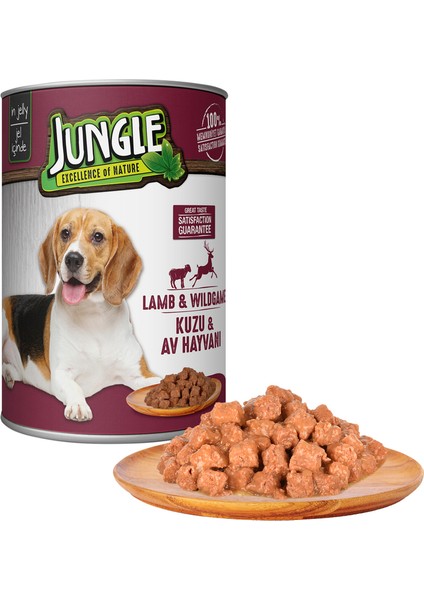 Köpek 415 gr Kuzu Etli-Av Hayv.Konserve