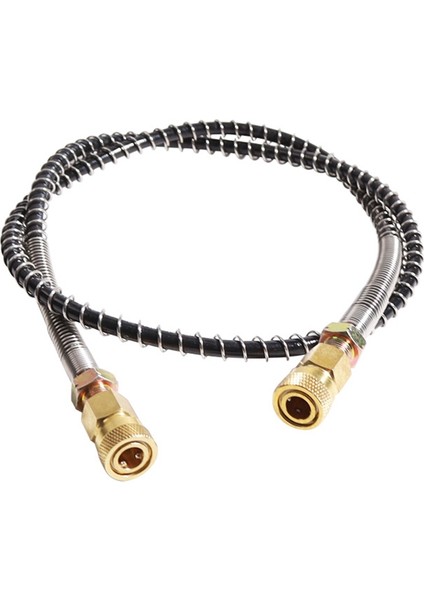 Yaylı Yüksek Basınç Hortumu 100 cm Uzunluğunda Pcp Pnömatik Hava Doldurma Pompası Naylon Siyah Hortum (Yurt Dışından) fiyatları