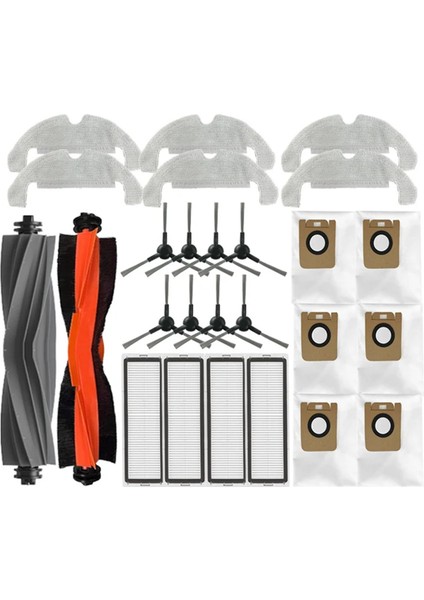 Dreame Bot D10S Plus/d9 Için Yedek Parçalar Ana Yan Fırça Hepa Filtre Mop Bez Toz Torbaları Aksesuarlar (Yurt Dışından)