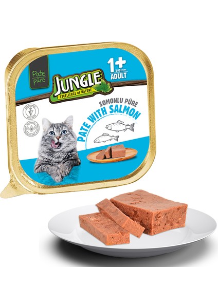 Kedi 100g Balıklı Ezme/Pate Mama