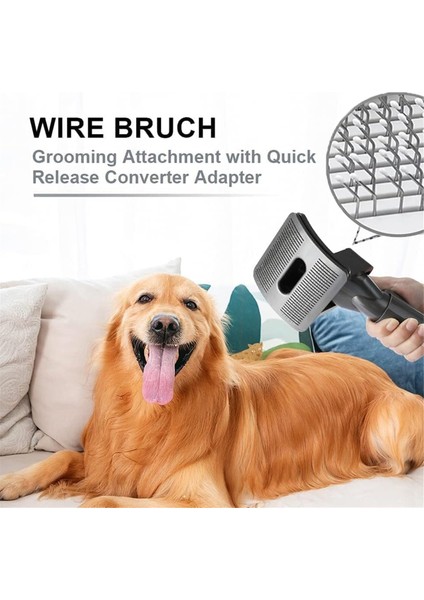 Dyson V7 V7 V8 V10 V11 V15 Mutlak Hayvan Tetikleyici Vakum Pet Fırçası Uzatma Hortumu ile Tımar Için Köpek Kedi Fırçası (Yurt Dışından) modelleri