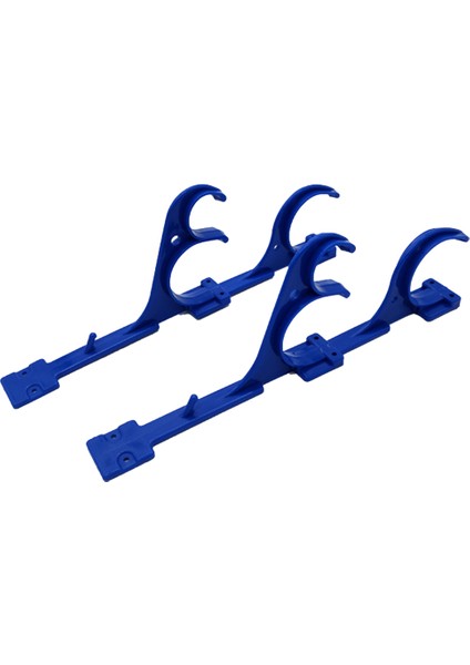 Yüzme Havuzu Direği Askı Seti Plastik Dayanıklı Çok Fonksiyonlu Yaprak Tırmıklar Skimmers Vakum Hortumları Için Kancalar (Yurt Dışından)