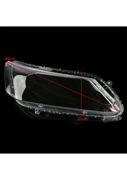 Sol Araba Far Lens Kapağı Far Abajur Honda Accord 2013 2014 2015 2015 Için Ön Işık Kabuğu (Yurt Dışından) fırsatları