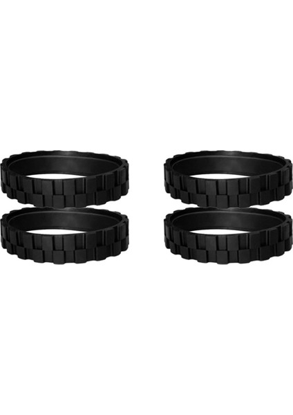 4pcs Lastik Derileri Irobot Için Yedek Parçalar I3/i3+/i4/i7/i7+/e5/e6/e7 Robot Vakum Yedek Parça Aksesuarları (Yurt Dışından)