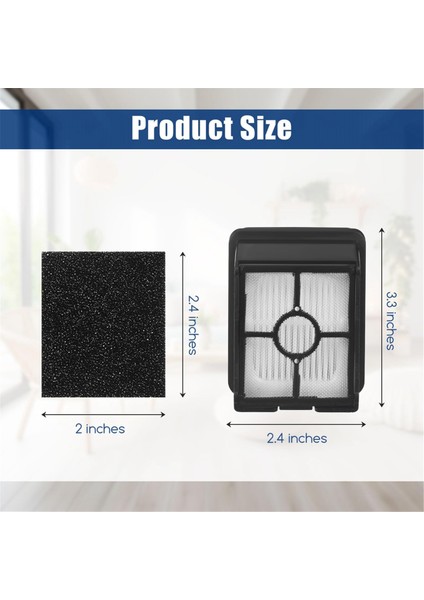 Çapraz Dalgası Için Yedek Hepa Filtre Seti Hf3 3649A Vakum Hepa Filtreleri Hf3 Crosswave Vakum Süpürücü Için Uyumlu (Yurt Dışından) modelleri