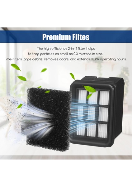 Çapraz Dalgası Için Yedek Hepa Filtre Seti Hf3 3649A Vakum Hepa Filtreleri Hf3 Crosswave Vakum Süpürücü Için Uyumlu (Yurt Dışından) fırsatları