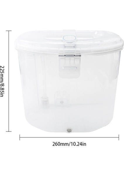 Parçalar Xiaomi Için Su Depk Mjstp Robot Elektrikli Temiz Su Tankı Temiz Su Tankı Kirli Su Tankı, Şeffaf Beyaz (Yurt Dışından) fırsatları