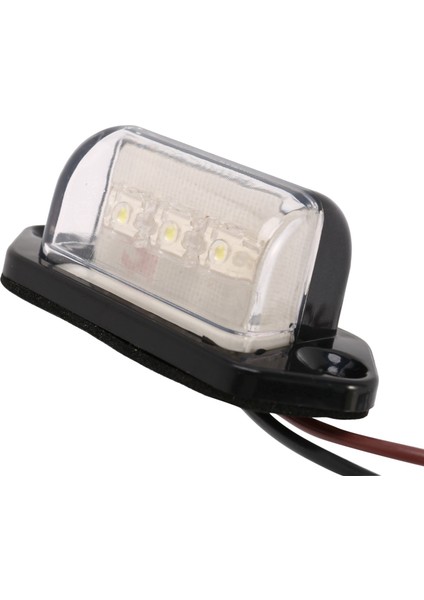 4x 12/24V 3 LED Plaka Etiketi Hafif Tekne Rv Kamyon Römork Iç Step Lamba (Yurt Dışından) indirimleri