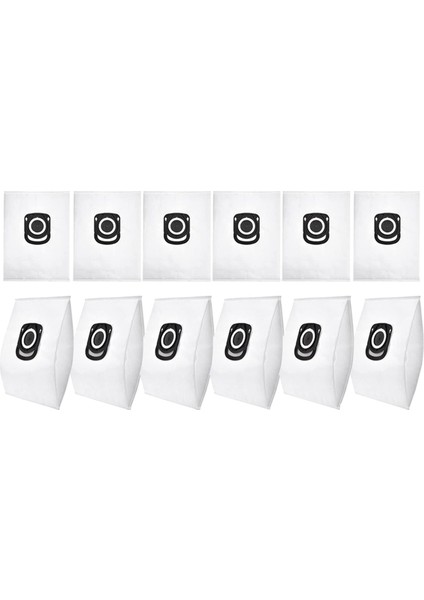 12PCS Yedek Parçalar Rowenta Için Toz Çanta ZR200520 ZR200540 ZR200720 Vakum Süpürge Aksesuarları Kirli Çanta (Yurt Dışından)