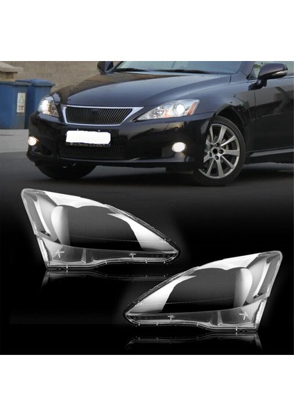 Sol Araba Far Lens Kapağı Kafa Işık Lambası Gölge Kabuk Lens Lens Lambası Lexus IS250 IS300 IS350 2006-2012 (Yurt Dışından) fiyatları
