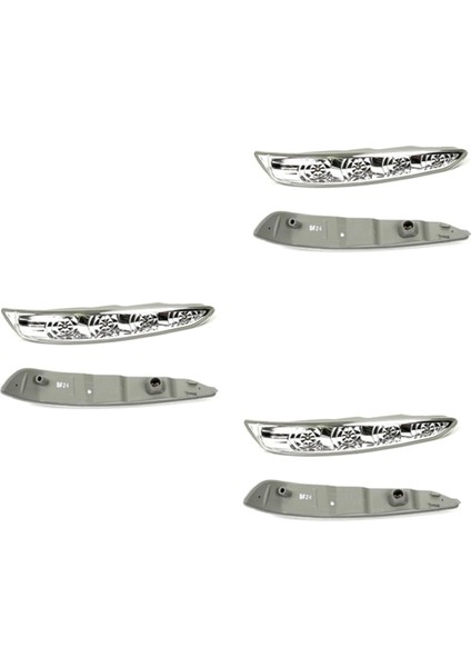 3x Araç Dış Dikiz Aynası LED Turn Sinyal Işık Lambası Lh Rh Hyundai Sonata I45 2009-2014 87613-3S000 87623-3S000 (Yurt Dışından)