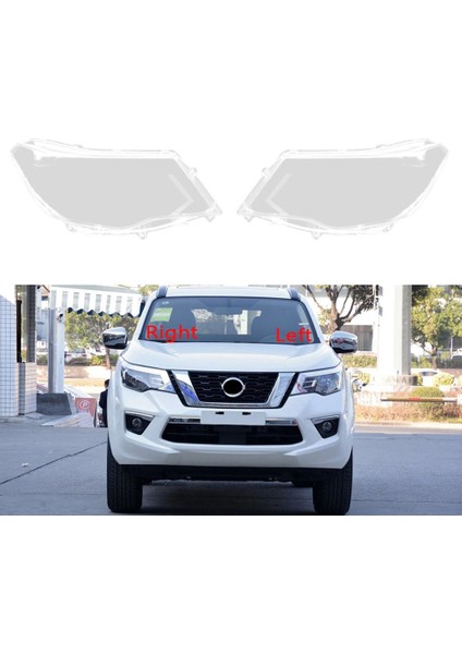 Araba Sol Far Kabuk Lambası Gölgesi Şeffaf Lens Kapak Nissan Terra Için Far Kapağı 2018 2019 2019 2020 (Yurt Dışından) fiyatları