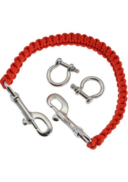 Dalışa Devam Et Dalış Kamerası Tepsi Sapı Halat Askı Askısı Taşıyıcı Kamera Muhafazası Kılıfı Işık Tutucu Sualtı Kamerası, Kırmızı (Yurt Dışından)