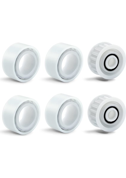 2 Kasnak Dişlisi ile 4 Paket Kılavuz Tekerleği Yükseltme, Parça Numarası 3884997-R6, Dolphin, Nautilus cc Plus Premier Için Yedek (Yurt Dışından)