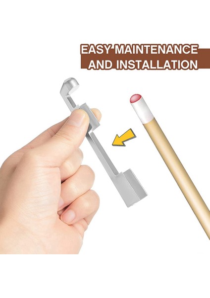 18 Adet Havuz Isteka Tamir Kiti 2 Isteka Kelepçesi Dahil 10 Havuz Isteka Ipuçları Bilardo Isteka Ipuçları Şekillendirici Tebeşir Kare Bilardo (Yurt Dışından) modelleri