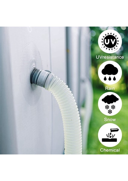 4 Paket Yüzme Havuzu Yedek Hortumları, 1.25 Inç Çaplı Havuz Filtresi Yedek Hortumları Yer Üstü Havuzlar Için (Yurt Dışından) fiyatları