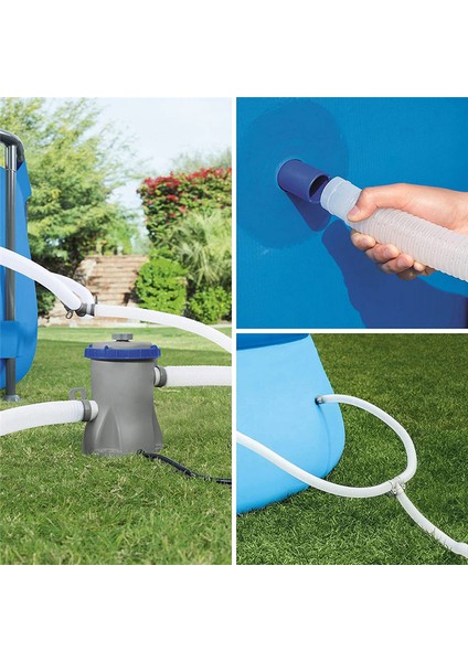 4 Paket Yüzme Havuzu Yedek Hortumları, 1.25 Inç Çaplı Havuz Filtresi Yedek Hortumları Yer Üstü Havuzlar Için (Yurt Dışından) indirimleri