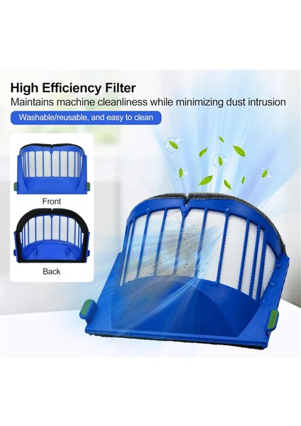 Irobot Için Yedek Parçalar 600 Serisi 610 620 630 645 650 655 660 680 500 Serisi Robot Vakum Aksesuarları (Yurt Dışından) fiyatları