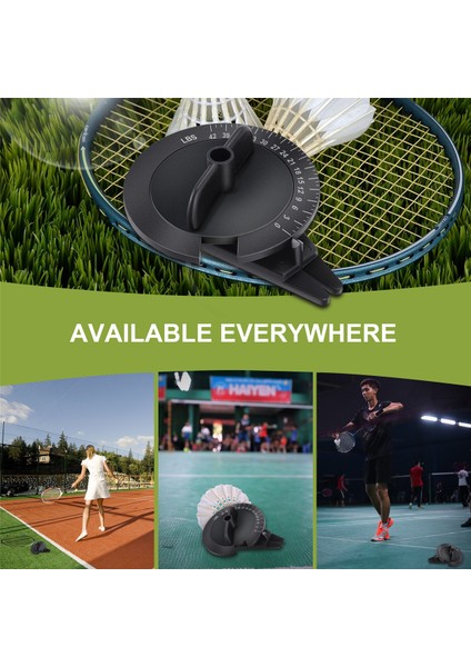Badminton Raket Dize Ölçer Dize Tezgahları, Stringer, Tel Çekme Aletleri, Gerginlik Kalibratörü (Yurt Dışından)
